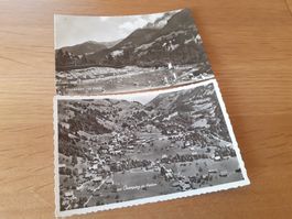 CHAMPERY - la PISCINE 1951 - vu d`AVION 1959